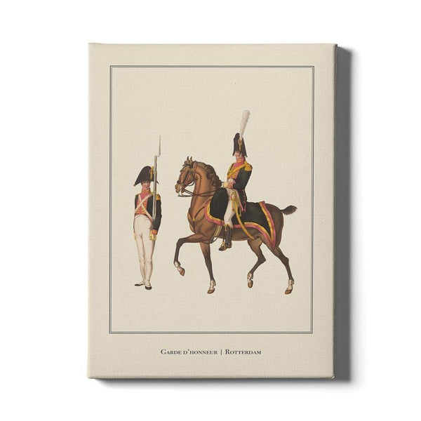 Garde d'honneur Rotterdam canvas