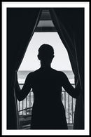 Girl in window poster