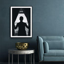 Girl in window poster