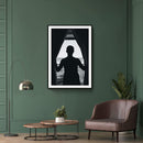 Girl in window poster