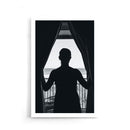 Girl in window poster