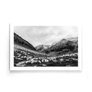 Schapen landschap poster