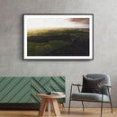 Weilanden lucht poster