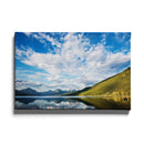 Rivier landschap poster