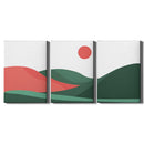 Green Waves poster - Walljar