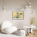 Hokusai - Hydrangea and Swallow - Walljar