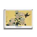Hokusai - Hydrangea and Swallow - Walljar