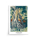 Hokusai - Kirifuri Waterfall - Walljar