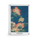 Hokusai - Peonies and Canary - Walljar
