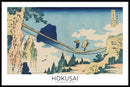Hokusai - The Suspension Bridge - Walljar
