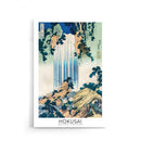 Hokusai - Yoro Waterfall in Mino Province - Walljar