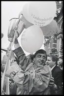 Huldiging ajax poster