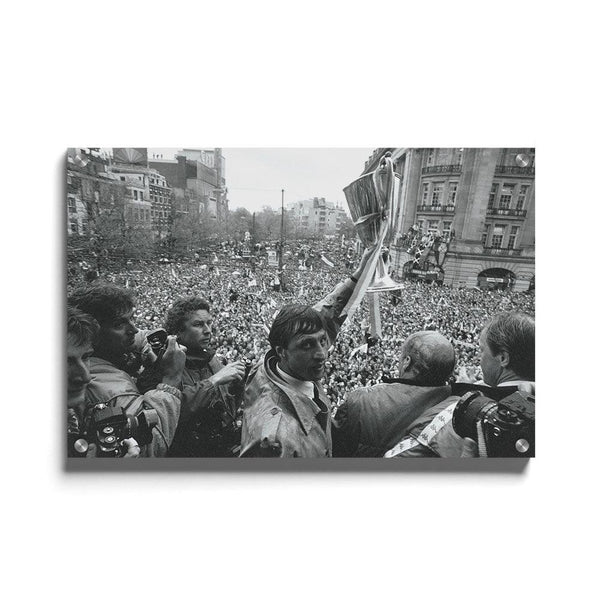 Huldiging ajax poster