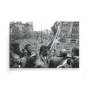 Huldiging ajax poster