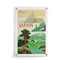 Japan Landschap Vintage - Walljar