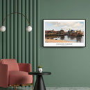 Gezicht op delft poster