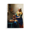 Johannes Vermeer - Het Melkmeisje II - Walljar