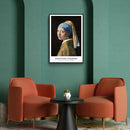 Meisje met de parel poster