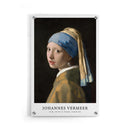 Meisje met de parel poster