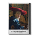 Meisje met de rode hoed poster