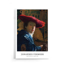 Meisje met de rode hoed poster