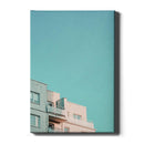 Kleur Contrast Gebouwen - Walljar