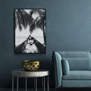 Tropische wanddecoratie