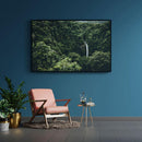 Tropische wanddecoratie