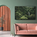 Tropische wanddecoratie