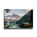 Waterhut landschap poster