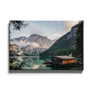 Waterhut landschap poster