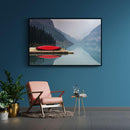 Kano rivier bergen poster