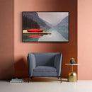 Kano rivier bergen poster