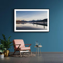 Meer landschap poster