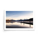 Meer landschap poster