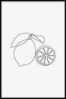 Citroen line art poster