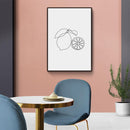 Citroen line art poster