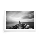 Vuurtoren zee poster