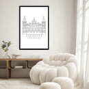 Lineart - Amsterdam Central - Walljar