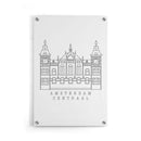 Lineart - Amsterdam Central - Walljar