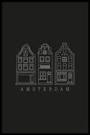 Lineart - Men's Houses - Walljar