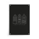 Lineart - Men's Houses - Walljar