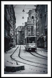 Zwart wit poster