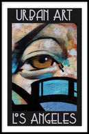 Los Angeles Graffiti Oog - Walljar