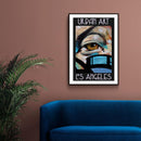 Los Angeles Graffiti Oog - Walljar