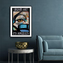 Los Angeles Graffiti Oog - Walljar