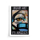 Los Angeles Graffiti Oog - Walljar