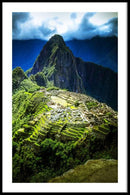 Dorp gebergte poster