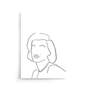 Line art poster
