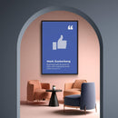 Mark Zuckerberg poster